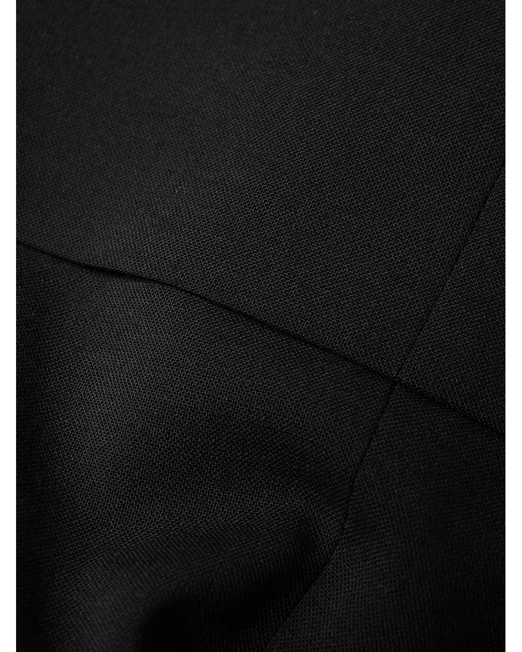 DSquared² Black Tailored Flat Front Pant