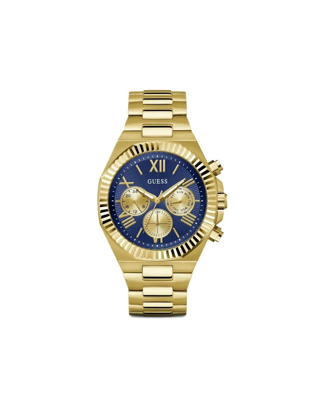 Guess Blue Equity 44Mm Watch for men