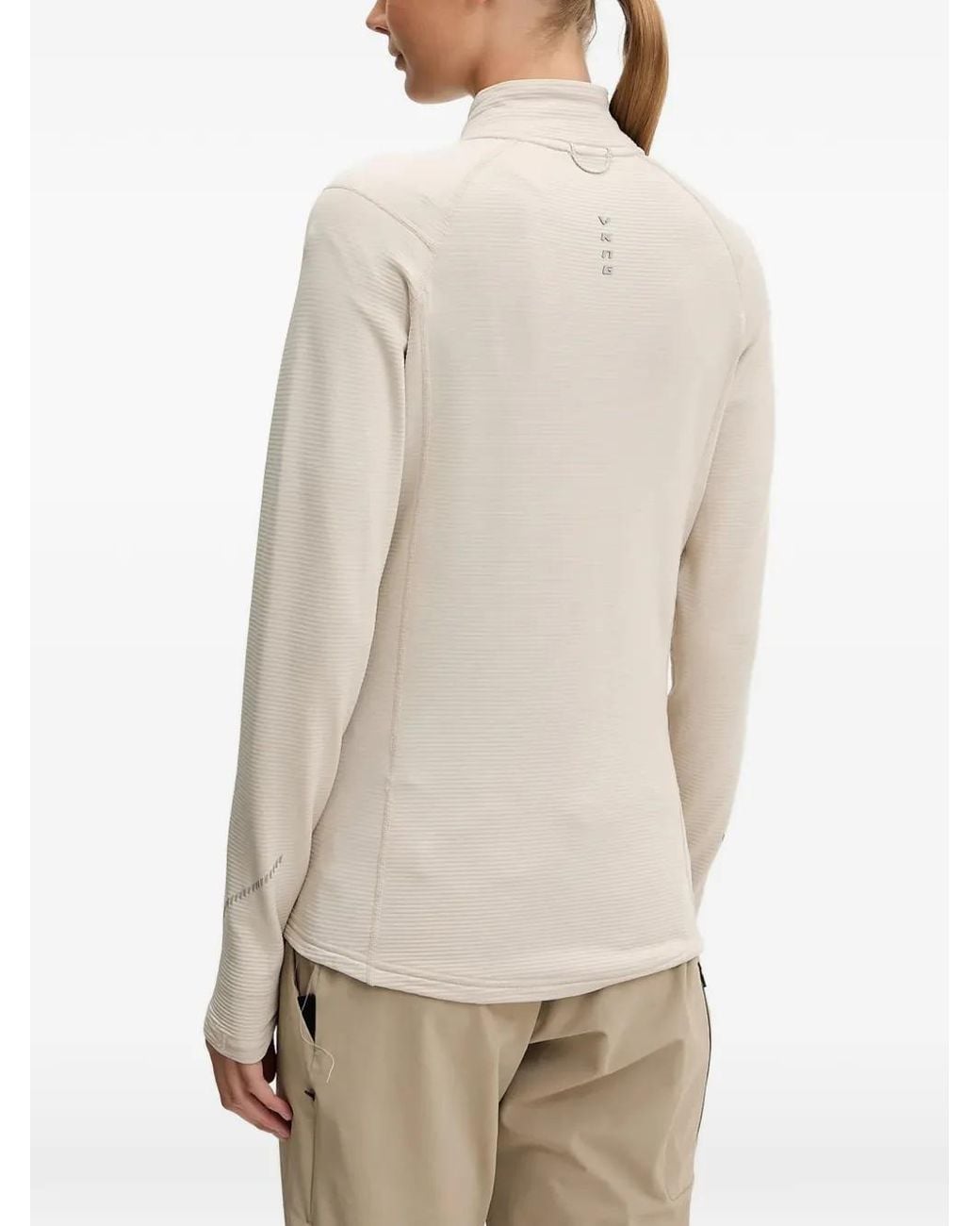 Viking Natural Birger Zip-Up Ribbed Jacket