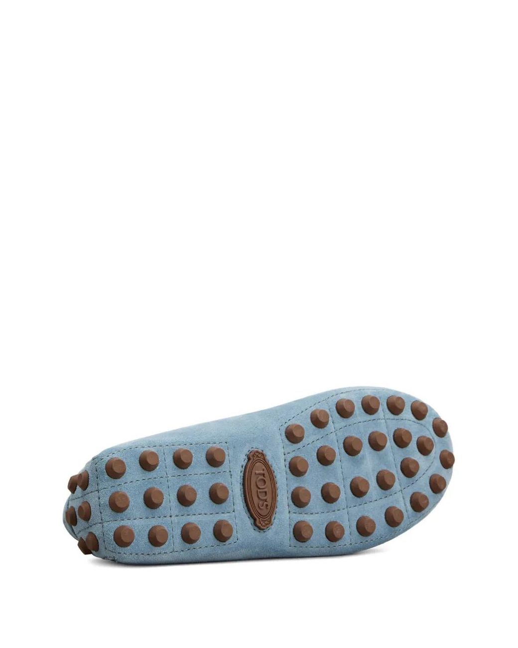 Tod's Blue Gommino Bubble Loafer