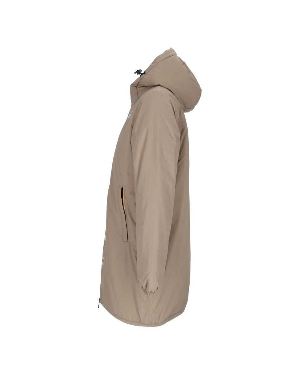 K-Way Eiffel East Orsetto Parka Coat in Natural | Lyst