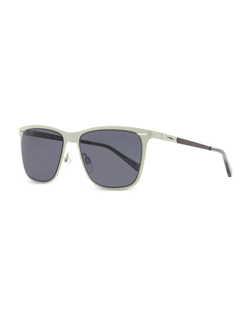 Shinola Gray Arrow Sunglasses for men