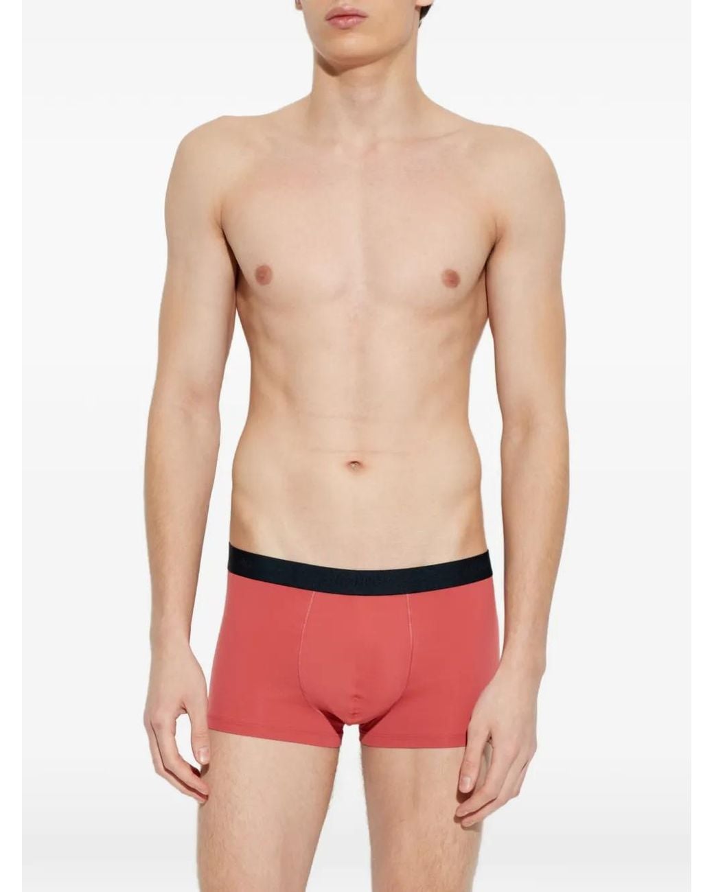 Hanro Red Micro Touch Boxer for men