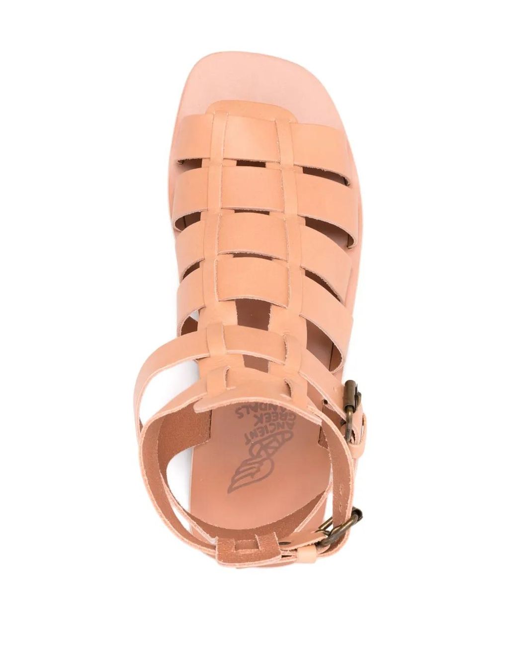 Ancient Greek Sandals Pink Alexandros Sandals for men