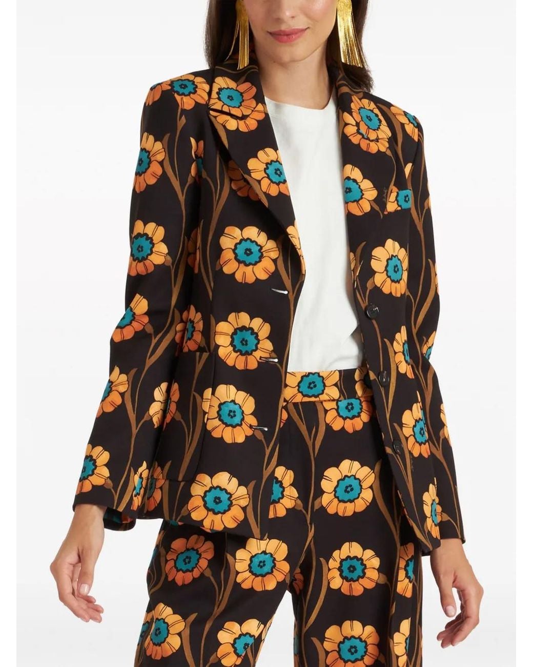 LaDoubleJ Black Daisy Chain 24/7 Blazer