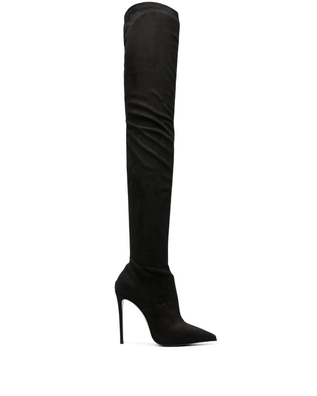 Le Silla Black Eva 115Mm Pointed-Toe Boots