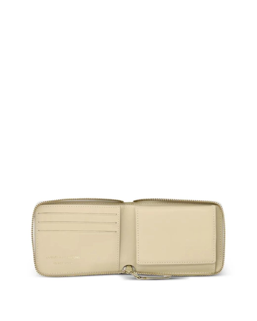 Comme des Garçons Natural Zip-Around Wallet