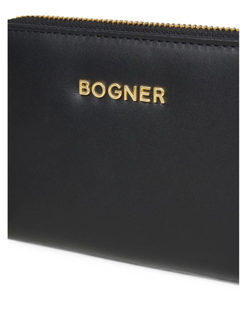 Bogner Black Loges Grandes Augusta Leather Wallet