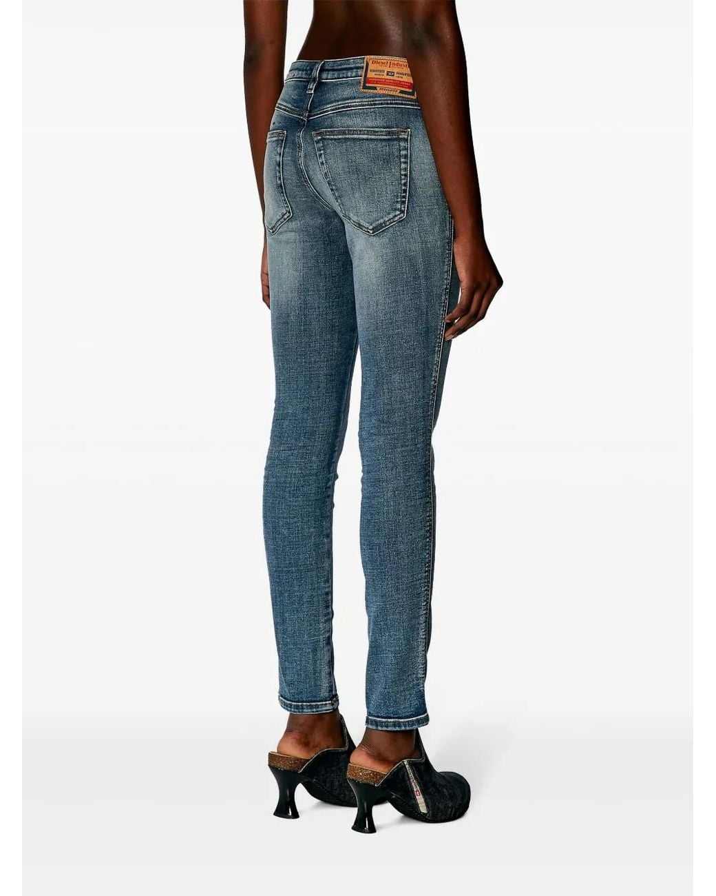 DIESEL Blue 2015 Babhila 0Pfaw Skinny Jeans