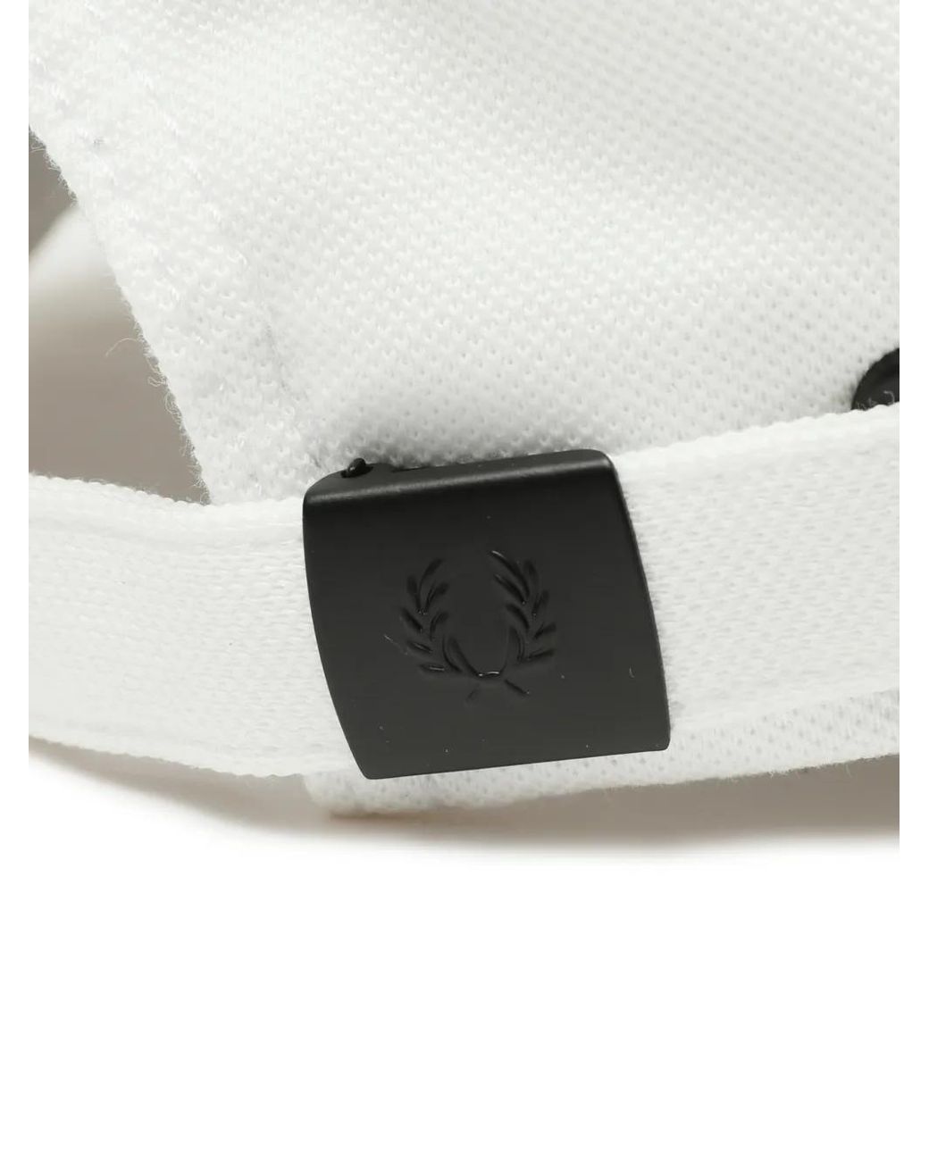 Fred Perry Baseballkappe Aus Piqué in White für Herren