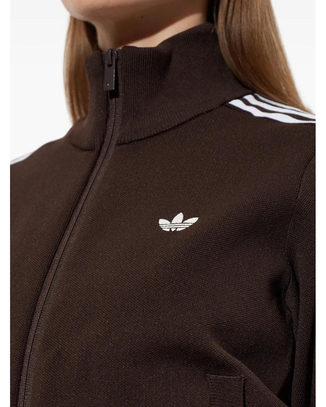 Adidas Black Side-Stripe Logo-Embroidered Sweatshirt