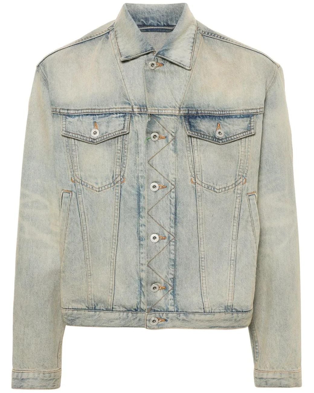 Chaqueta Drawn Varsity Vaquera KENZO de hombre de color Gray