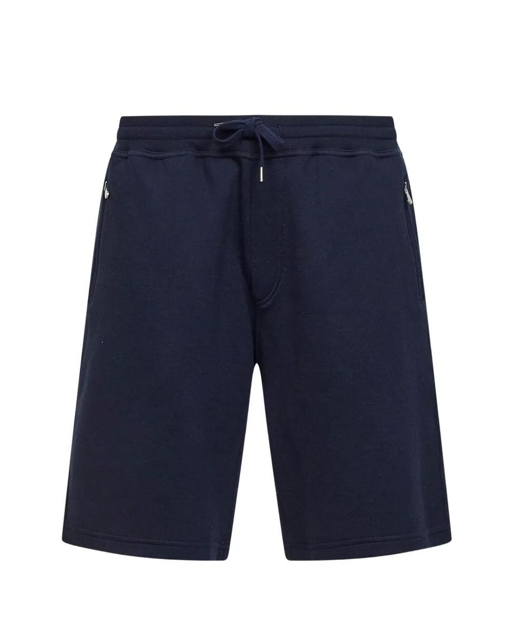 Brunello Cucinelli Blue Drawstring Shorts for men