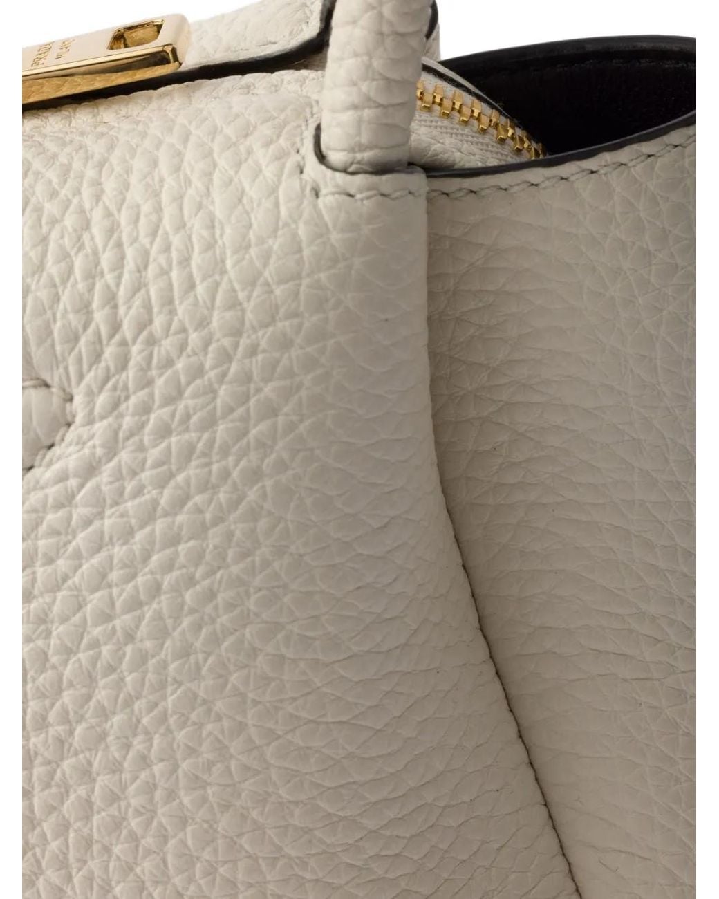 Borsa Tote Mini di Prada in White