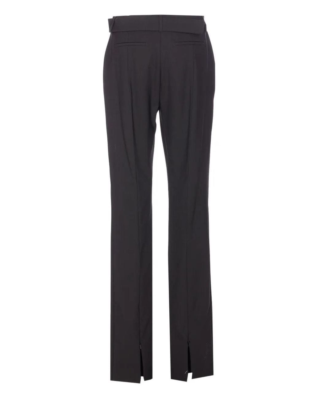 Sportmax Blue Harry Button Zip Trousers