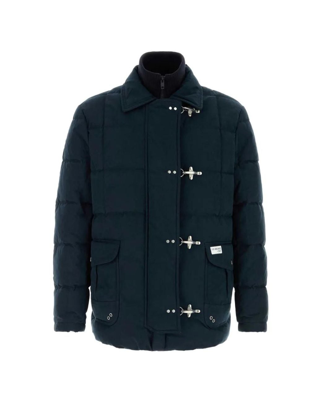 Fay Blue 4 Ganci Archive Quilted Jacket for men
