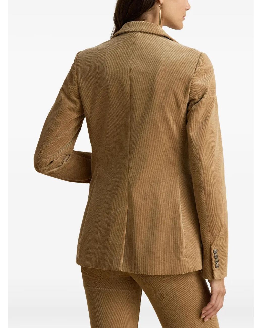 Ralph Lauren Natural Bullion Corduroy -Patch Blazer