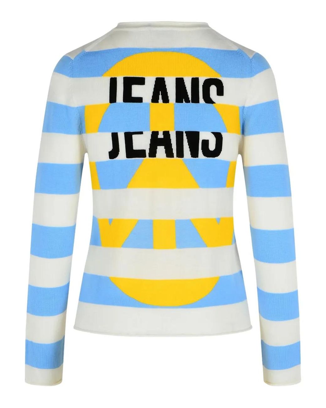 Moschino Blue Virgin Wool Sweater