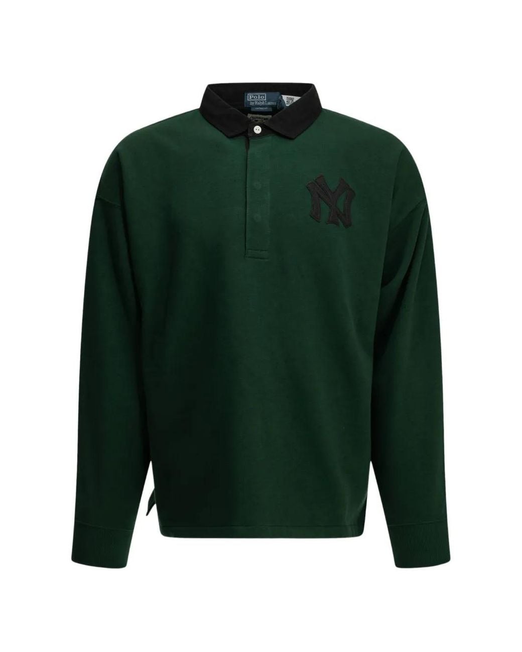 Polo Ralph Lauren Green New York Yankees Long-Sleeve Polo Shirt for men