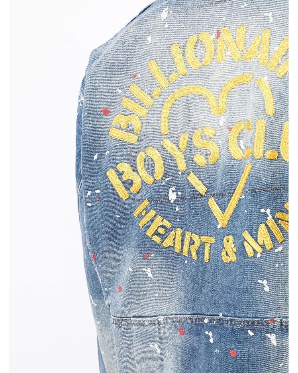 BBCICECREAM Blue Jungle Fatigue Denim Jacket for men