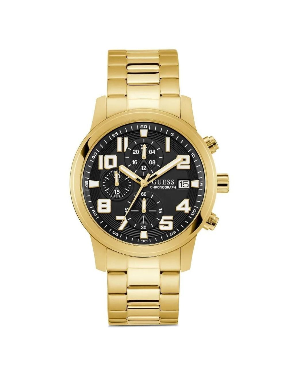 Guess Metallic Atticus Chronograph 44Mm for men