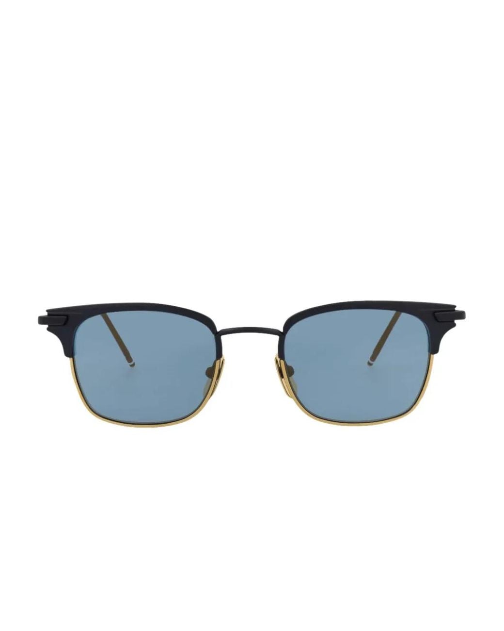 Thom Browne Blue Square-Frame Sunglasses
