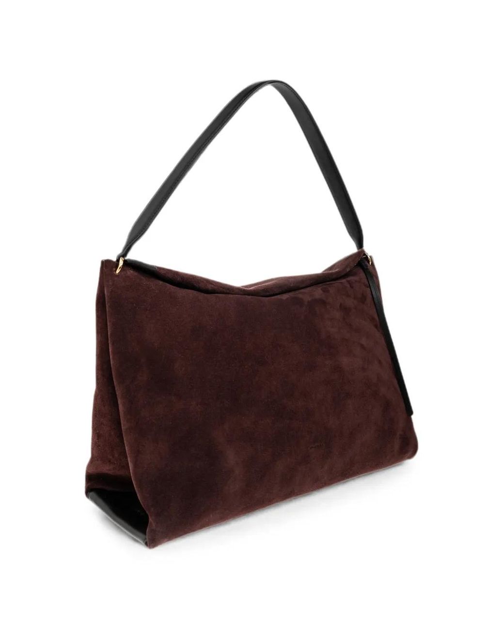 Wandler Purple Penelope Suede Tote Bag