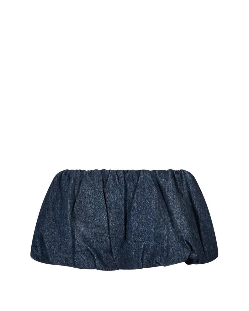 DIESEL Blue De-Muj-Fsj2 Balloon-Silhouette Skirt