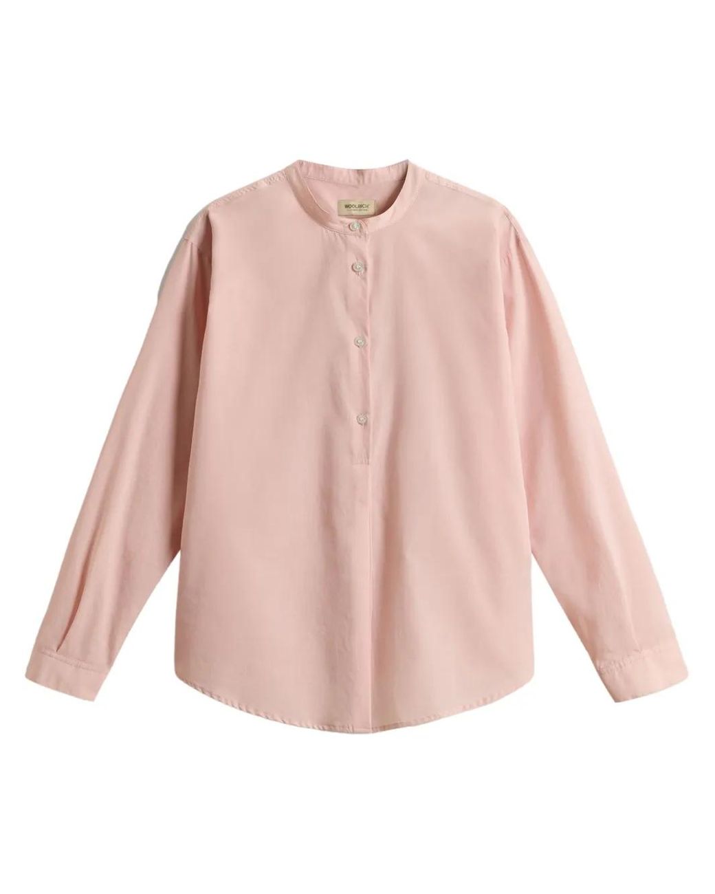 Woolrich Pink Henley Shirt