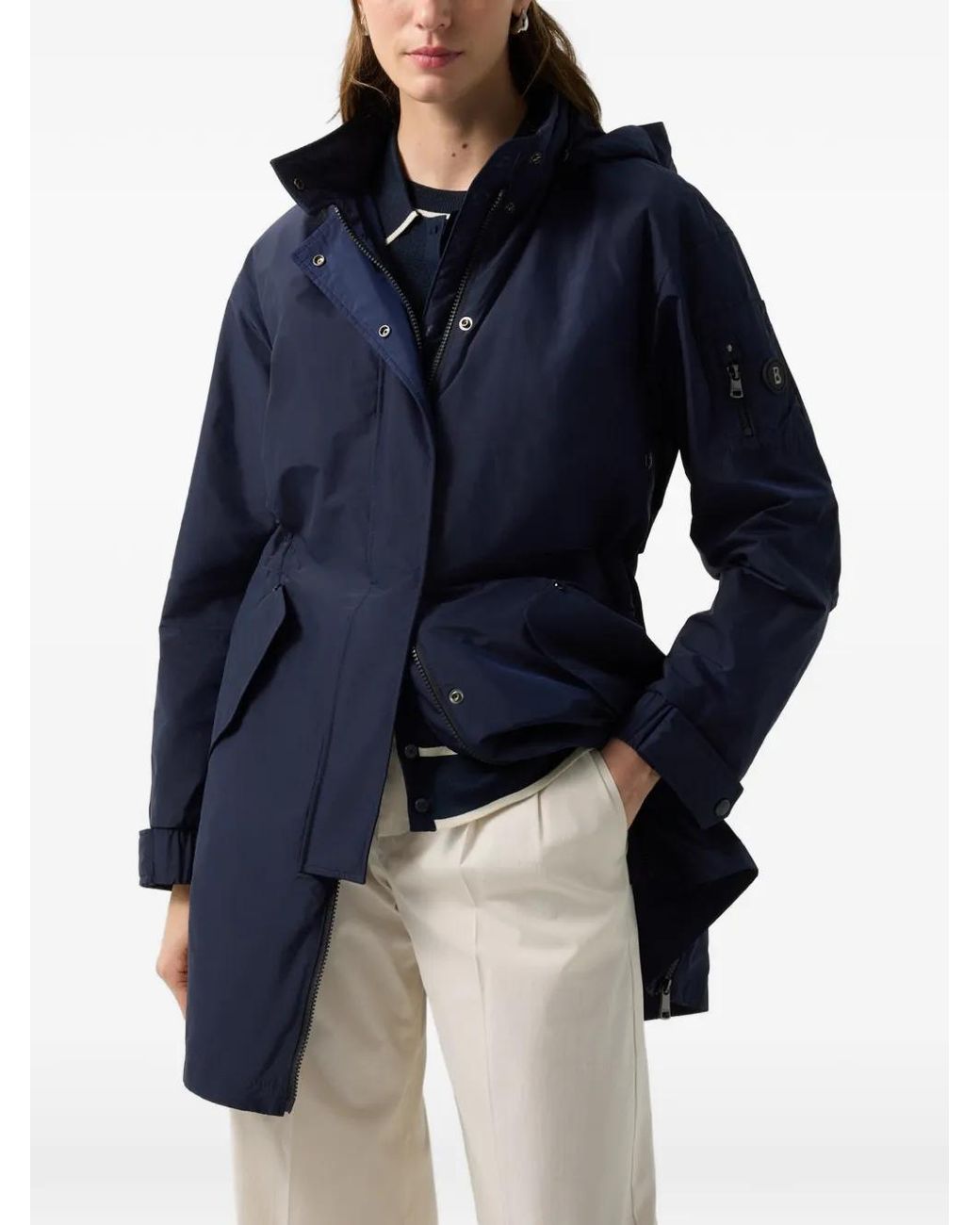 Parka Zofia Con Capucha Bogner de color Blue