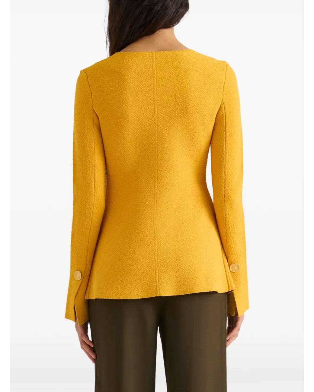 Proenza Schouler Yellow Sukki Jacket