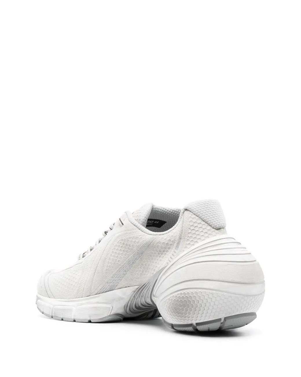 Givenchy Gray Tk-Mx Suede Low-Top Sneakers for men