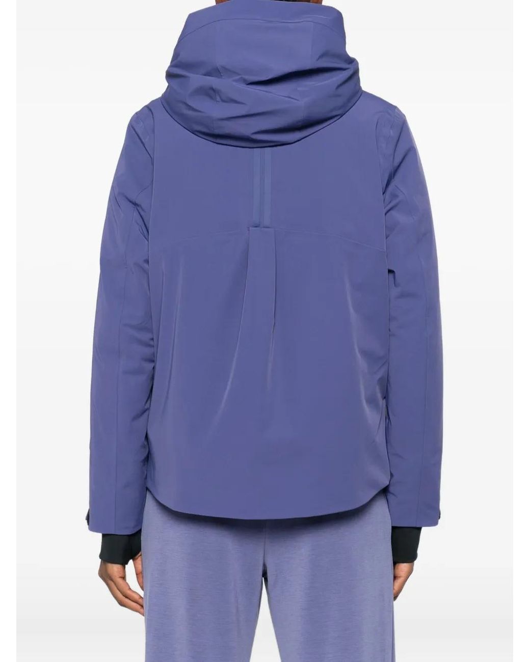 Rossignol Blue Hooded Zip-Front Jacket