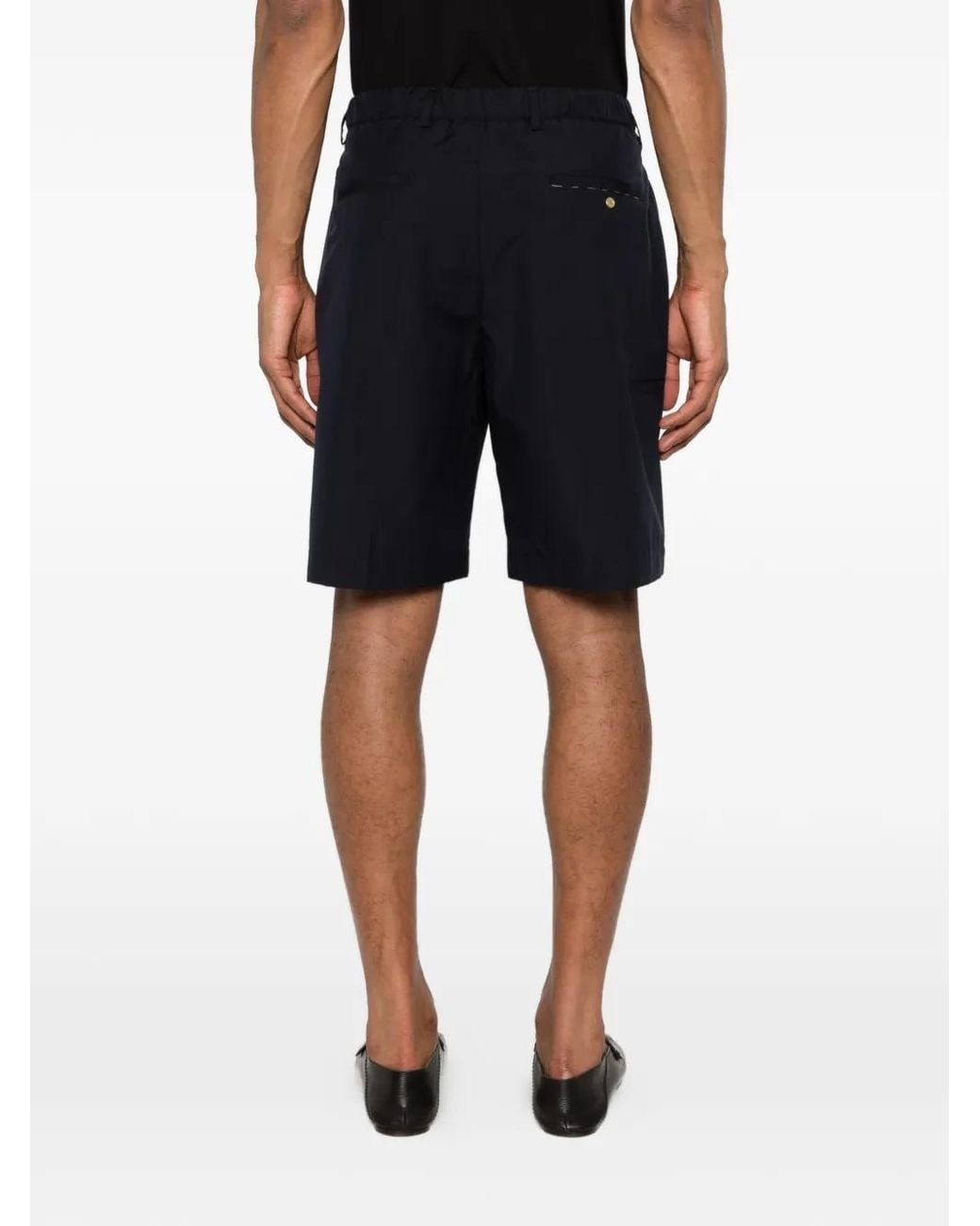 Grayed Blue Shorts for men