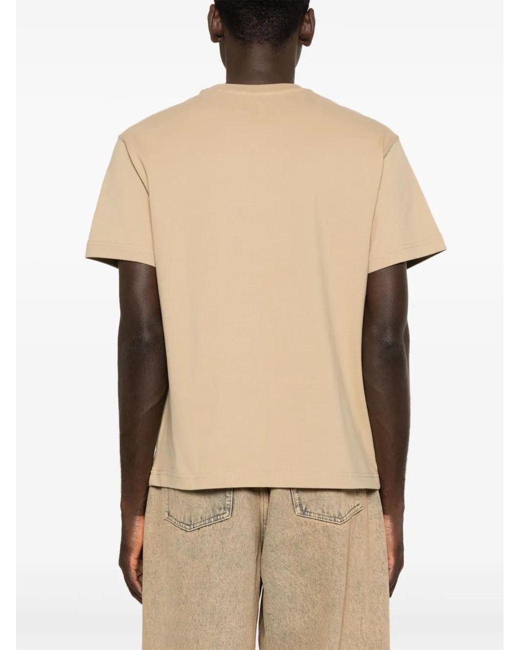 sunflower Natural Jersey Crewneck Logo T-Shirt for men