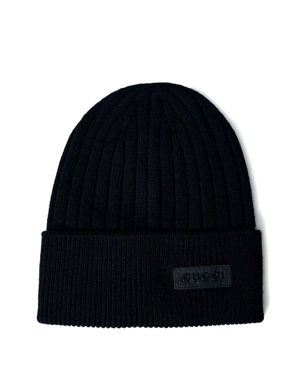 Gucci Wollen Muts in het Black voor heren