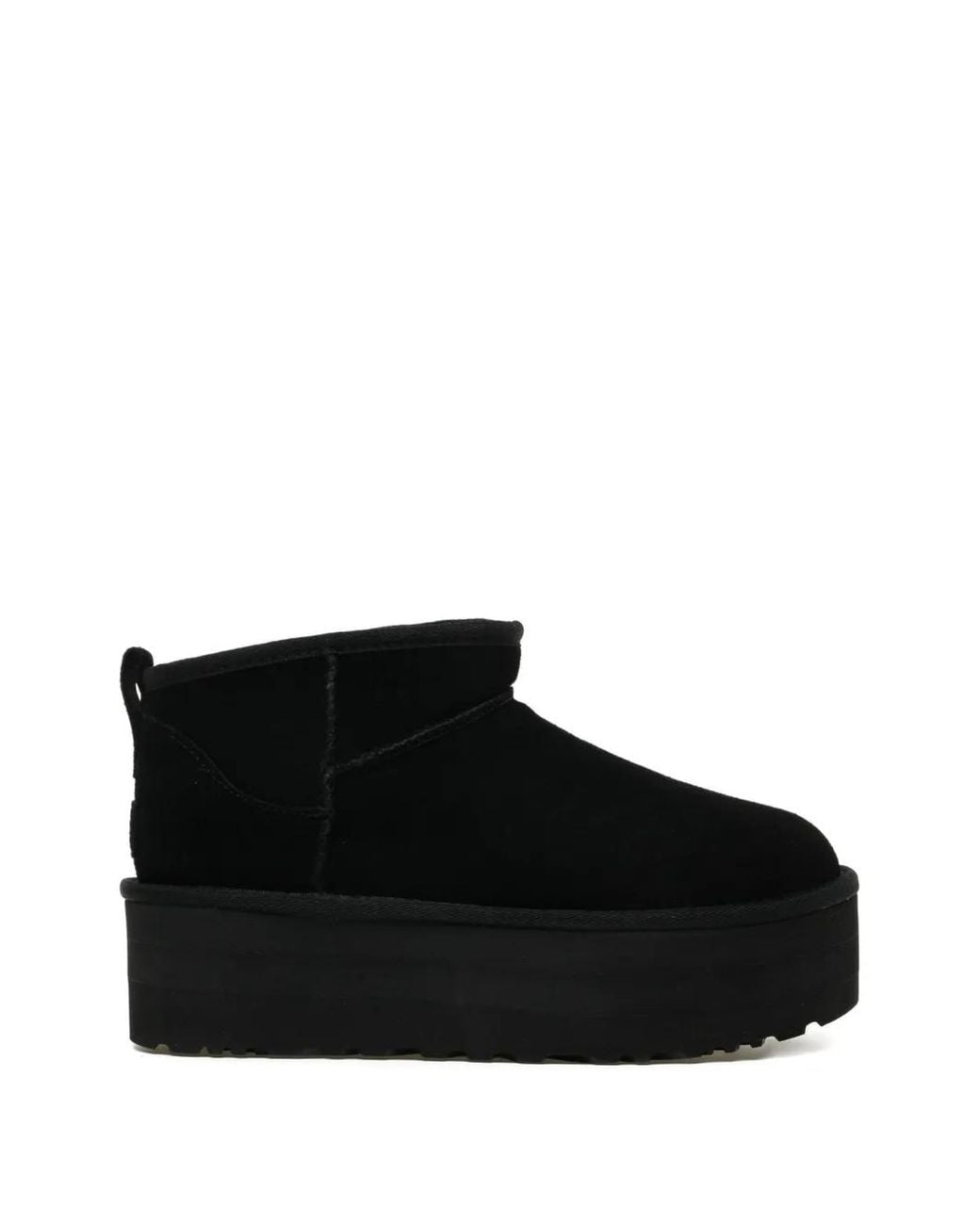 Ugg Black 50Mm Classic Ultra Mini Boots