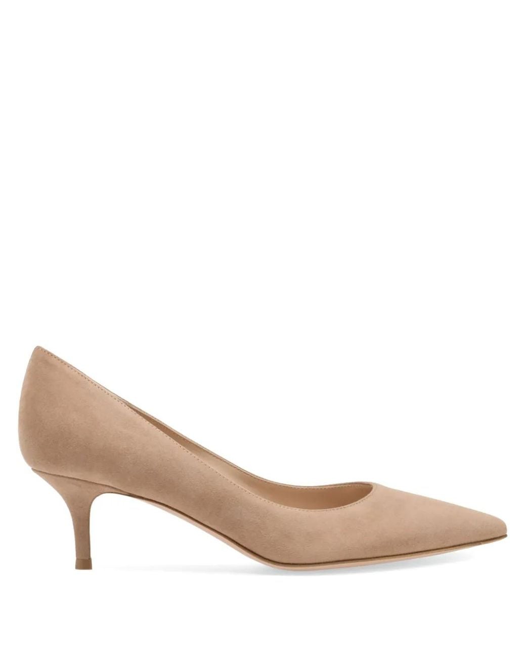 Gianvito Rossi Natural 55Mm Gianvito Pumps