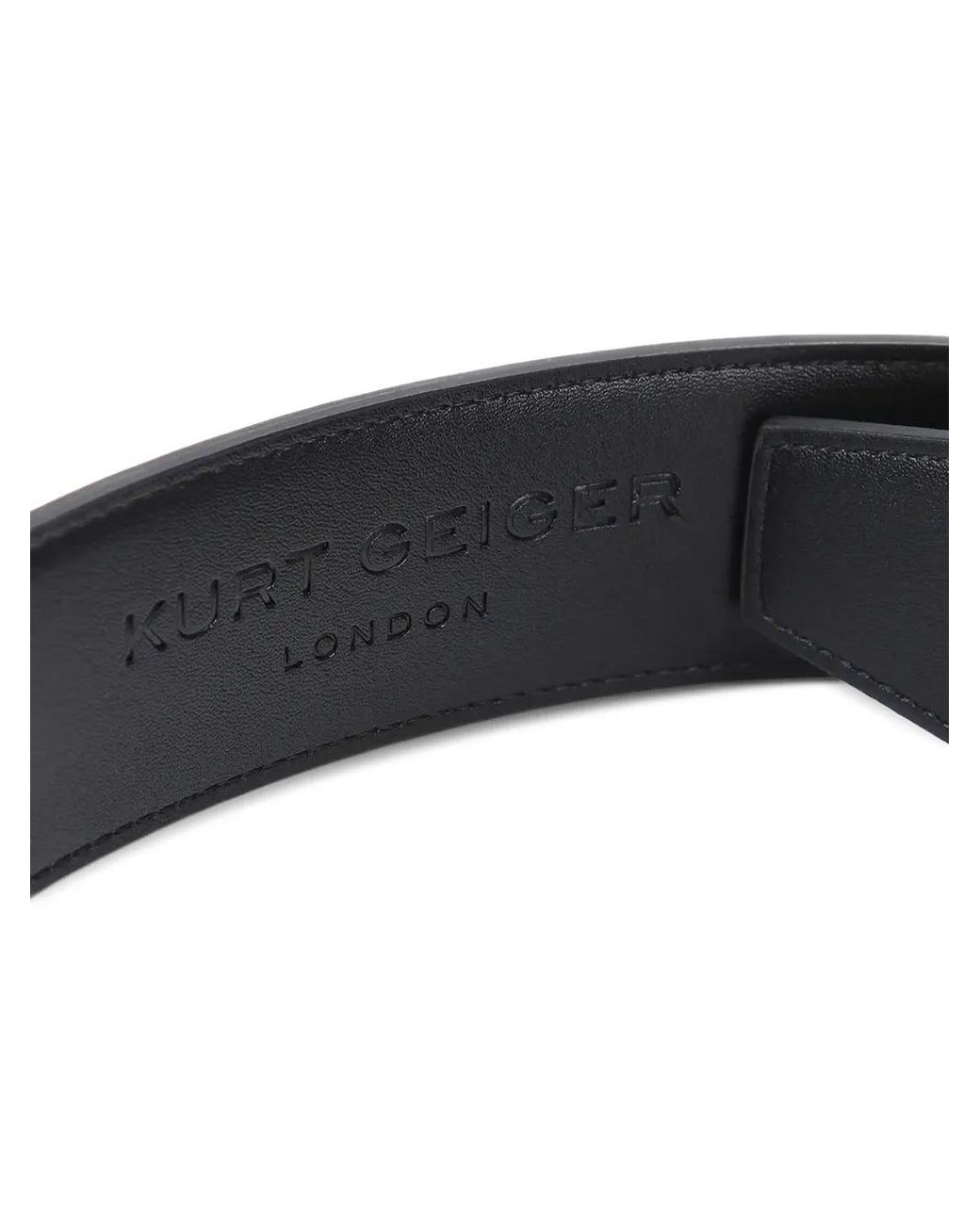 Kurt Geiger Black Kensington Belt