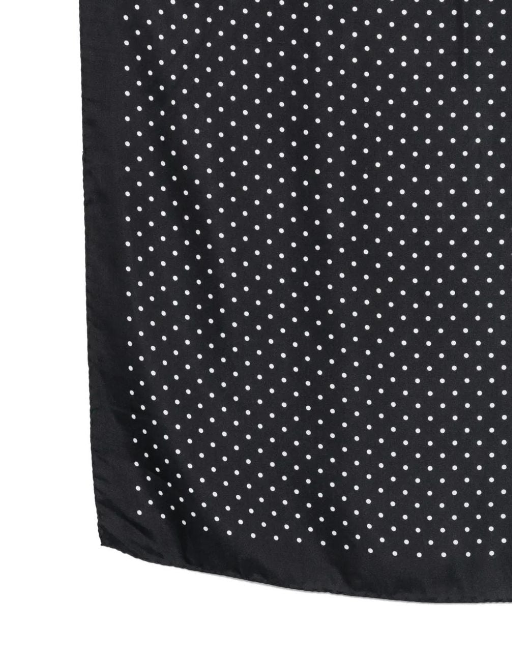 Destin Blue Polka Dot Scarf