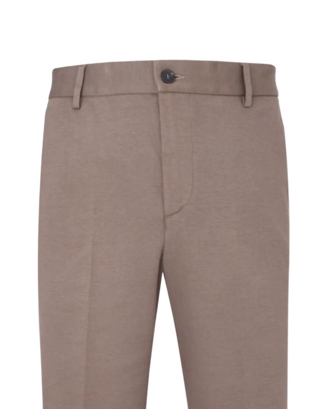 Peserico Gray Button Trousers for men