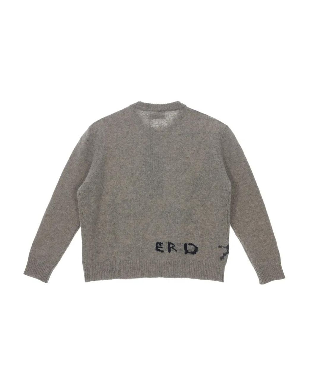 Enfants Riches Deprimes Gray Come Live With Me Graphic Crew-Neck Sweater for men