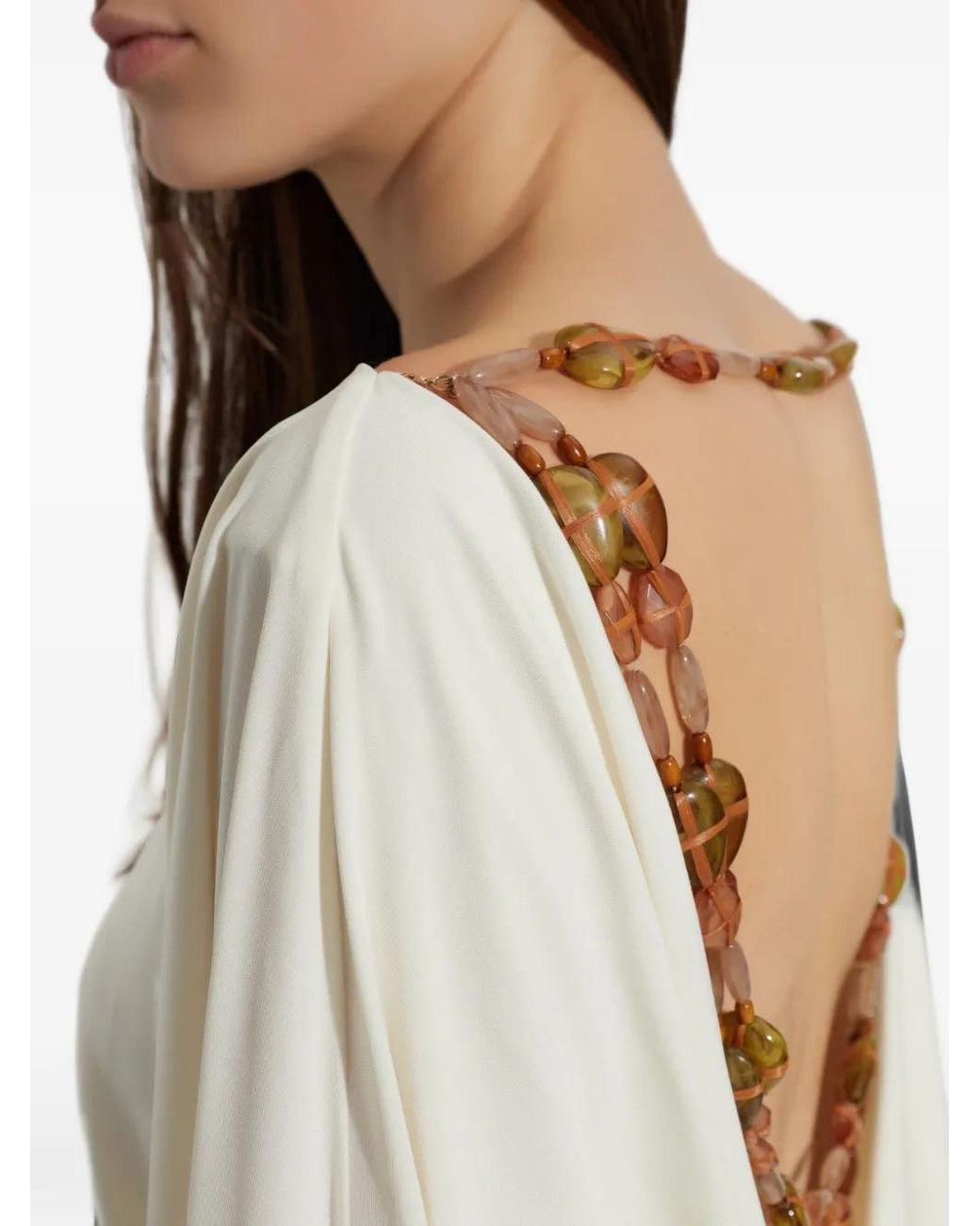 Cult Gaia White Pallana Gown