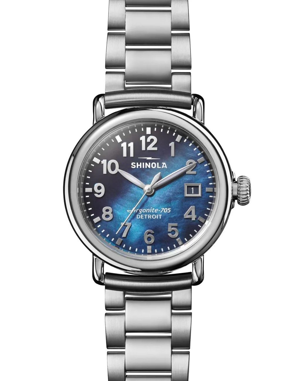 Shinola Blue Meteorite 36Mm