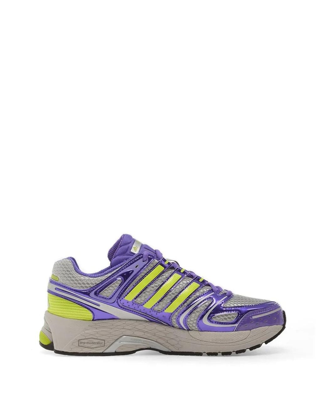 Adidas Blue Adistar Control 5 Lace-Up Sneakers