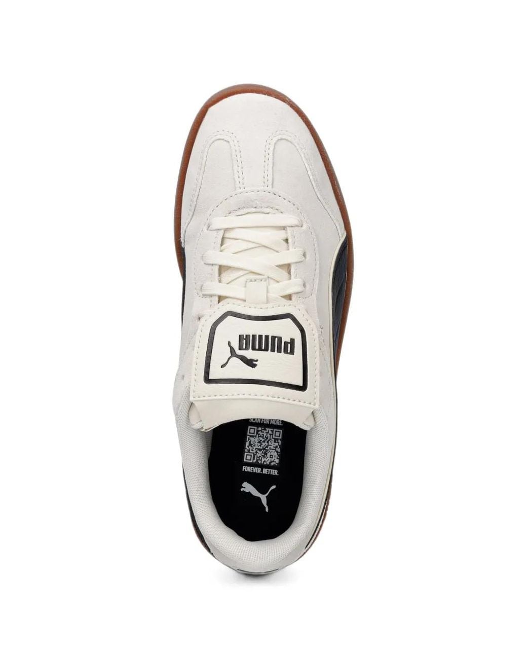 PUMA White Baskets Club Azura