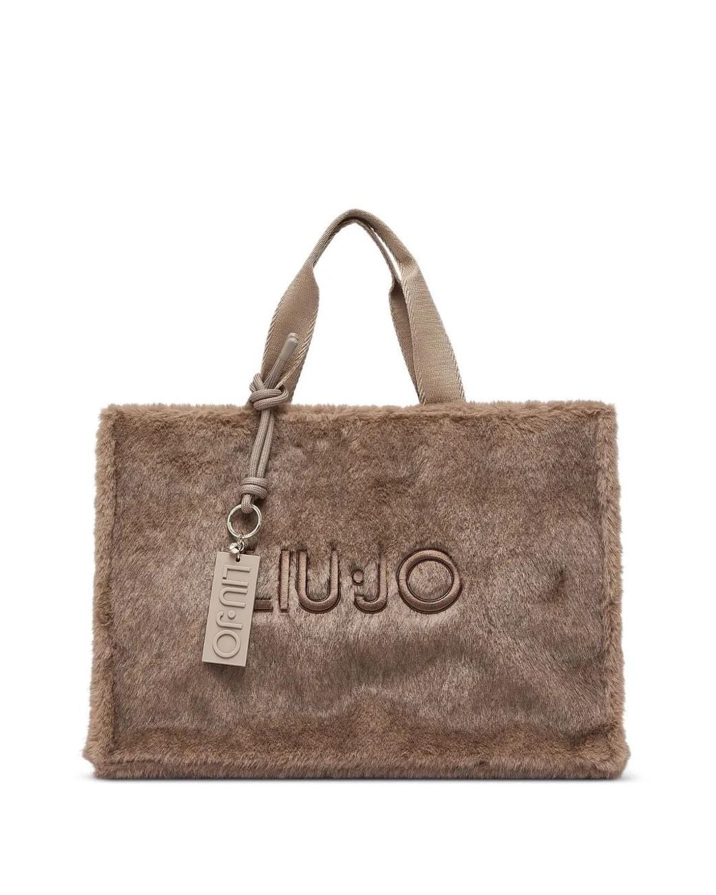 Liu Jo Brown Large Teddy Tote Bag