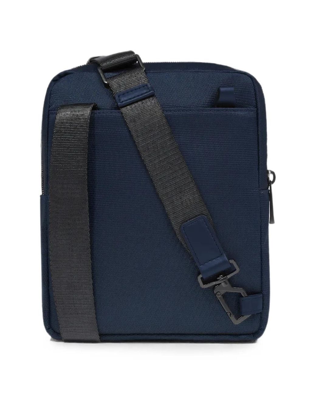Piquadro Blue Modular Logo-Plaque Bag for men