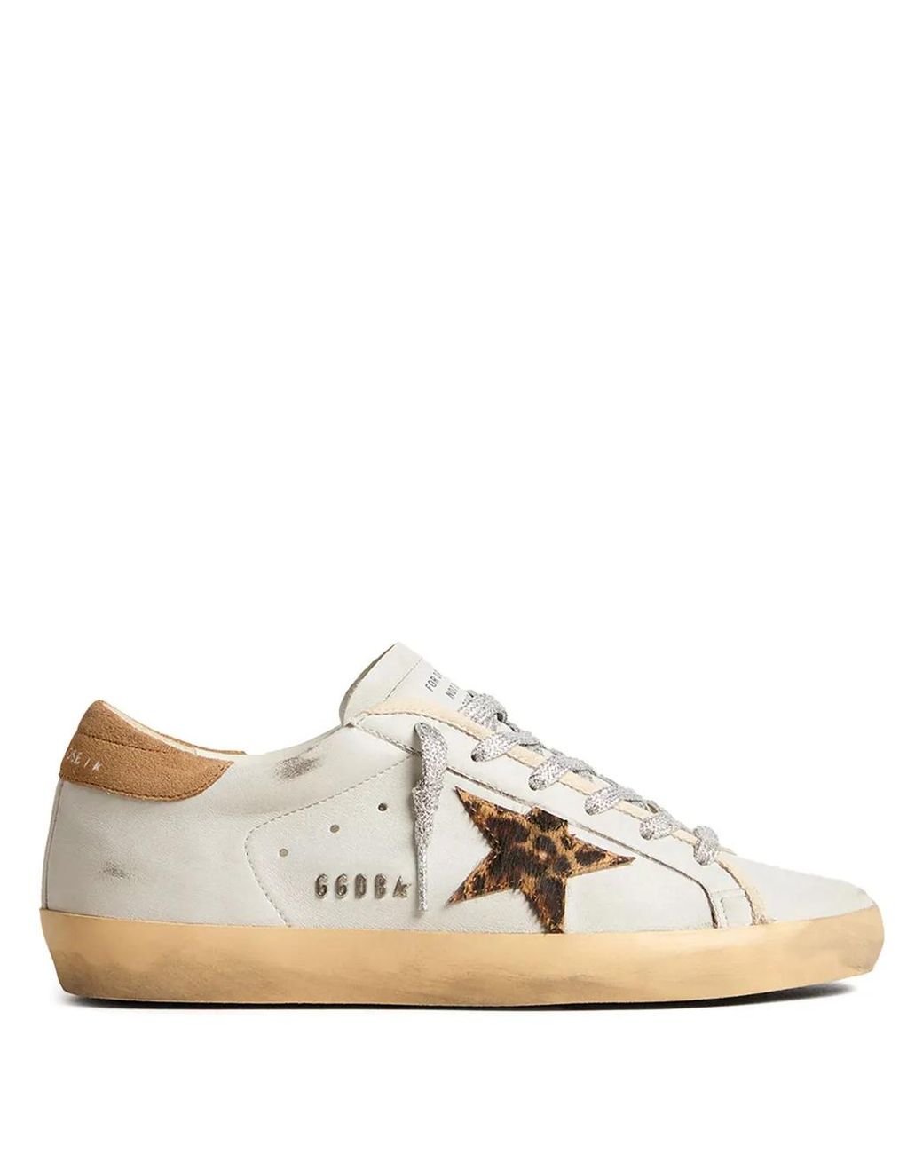 Golden Goose Deluxe Brand White Super-Star Sneakers