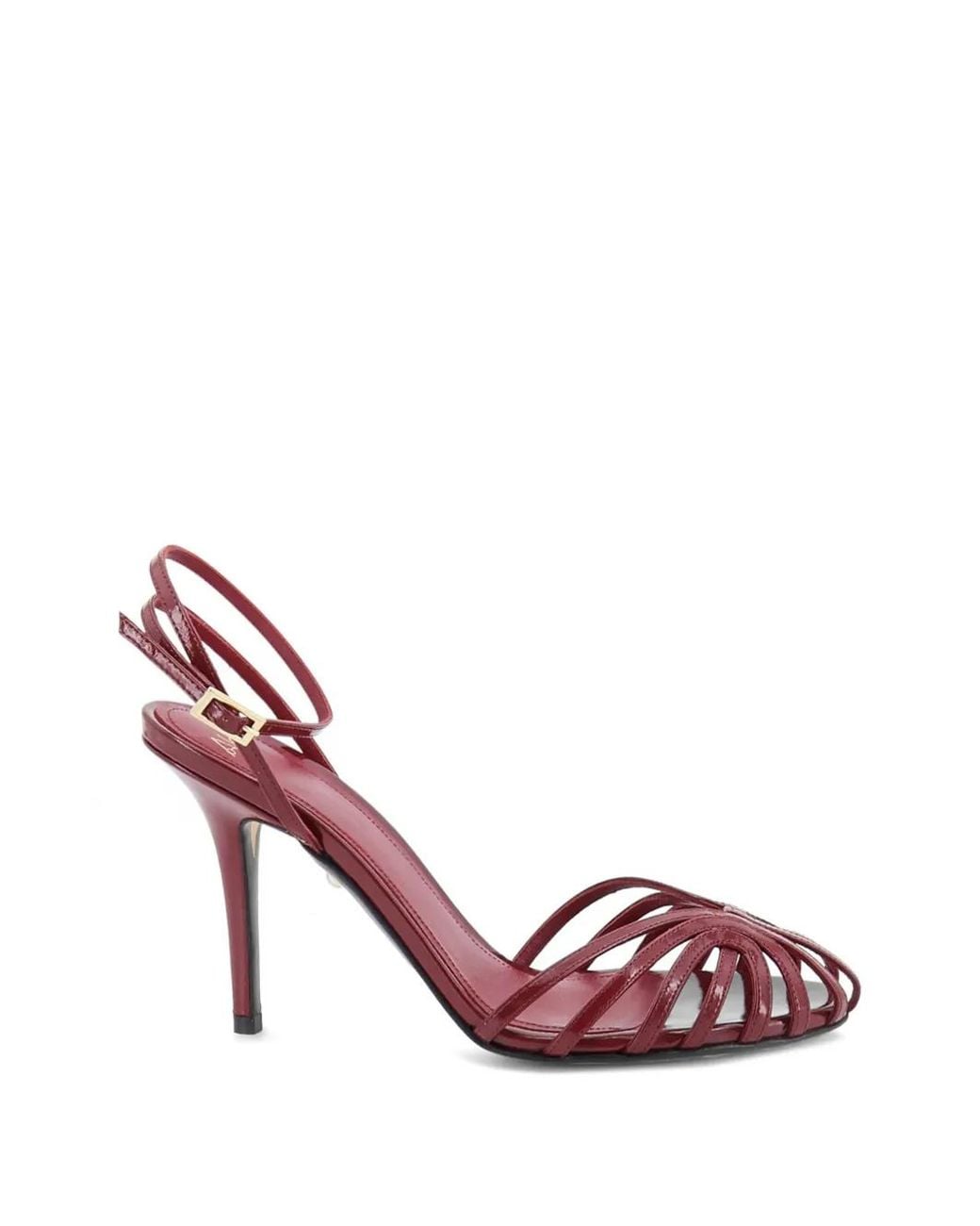 ALEVI Pink Blake Patent Leather Sandals